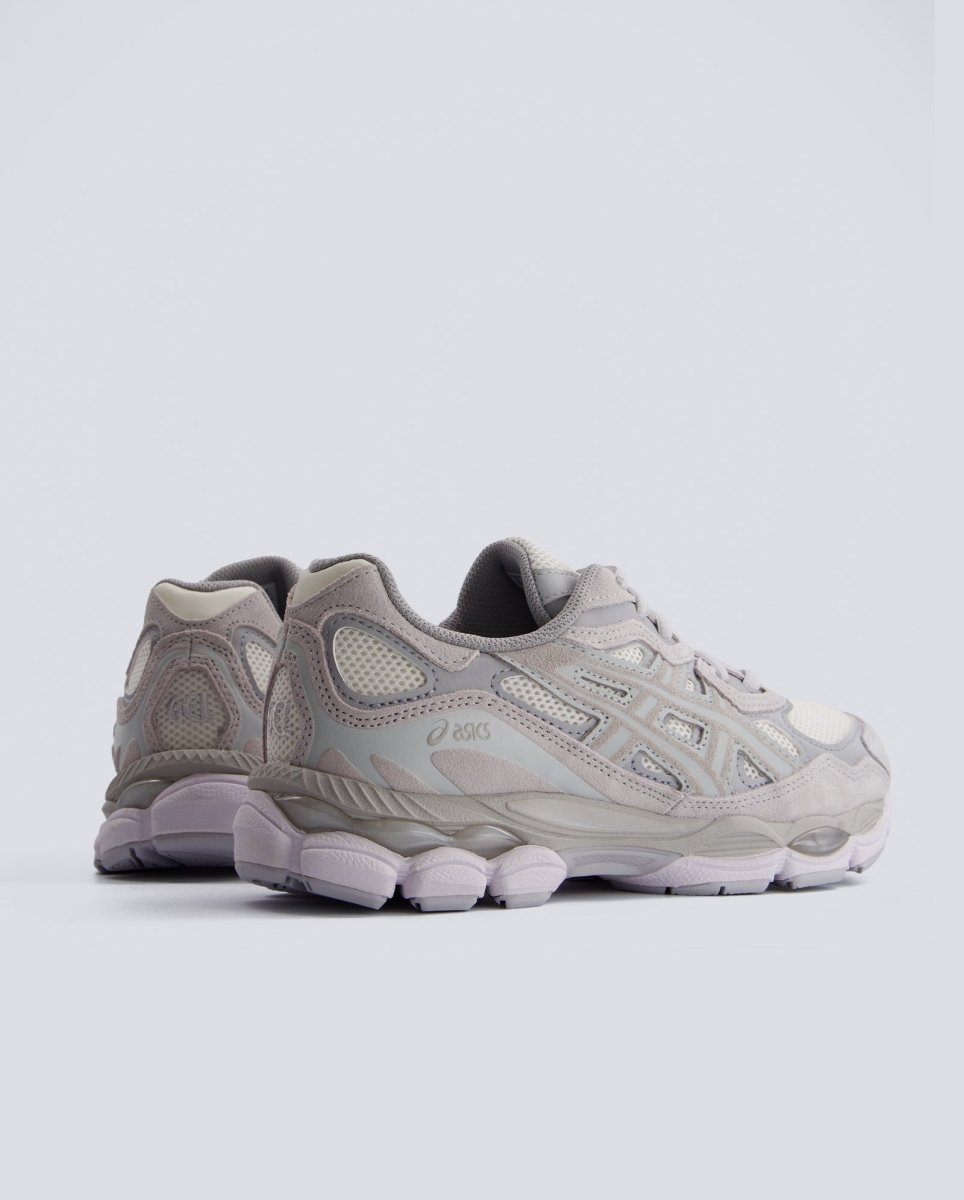Asics Gel-NYC Beige Y Gris Mujer 1203A663-101 Zapatillas