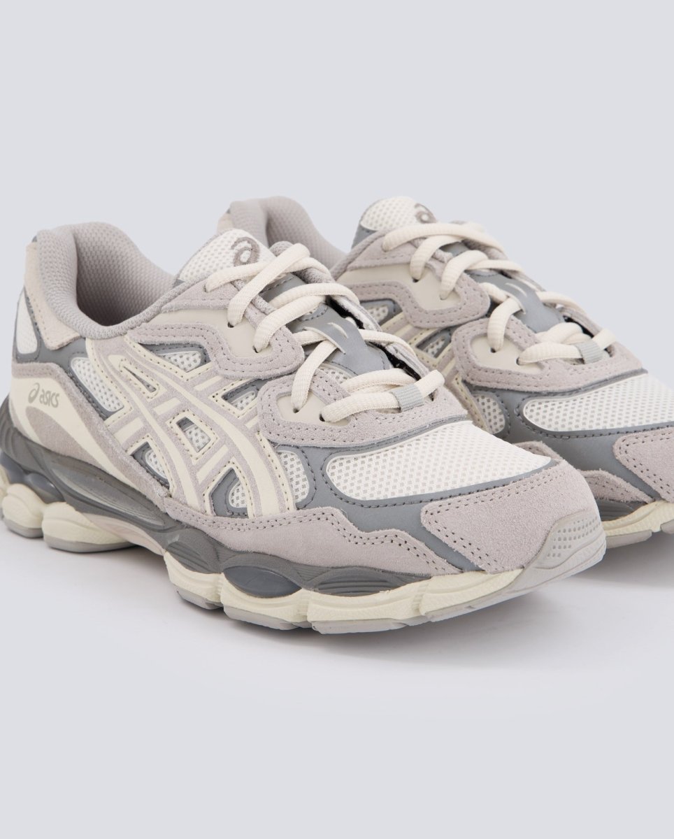 Asics Gel-Nyc Cream Oyster Gris Mujer 1201A789-103 zapatillas