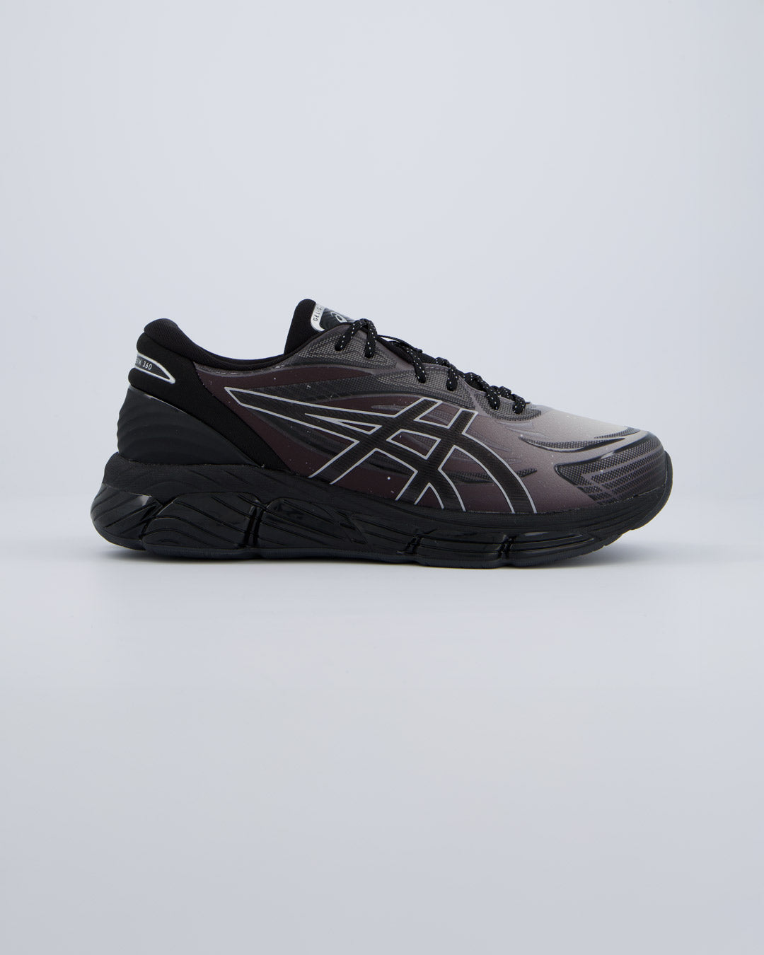 Asics Gel-Quantum 360 VIII Negro Y Gris Hombre Zapatillas