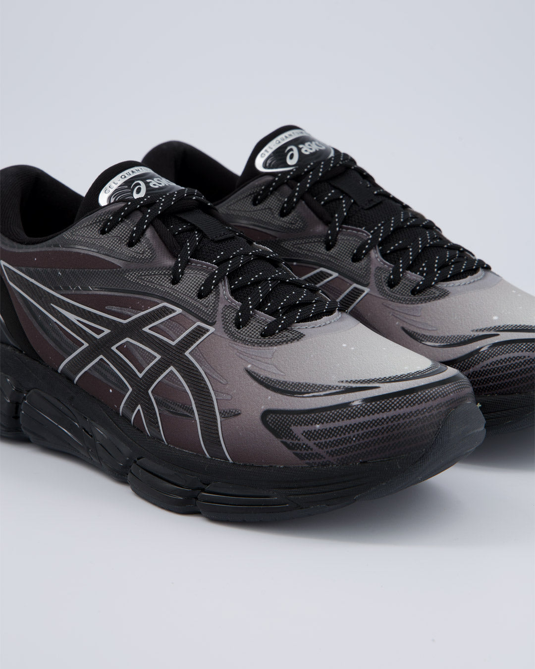 Asics Gel-Quantum 360 VIII Negro Y Gris Hombre Zapatillas