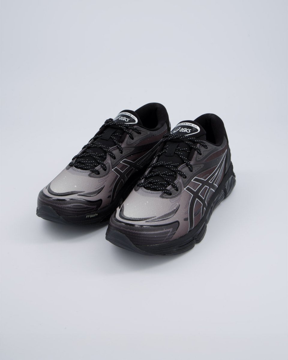 Asics Gel-Quantum 360 VIII Negro Y Gris Hombre Zapatillas