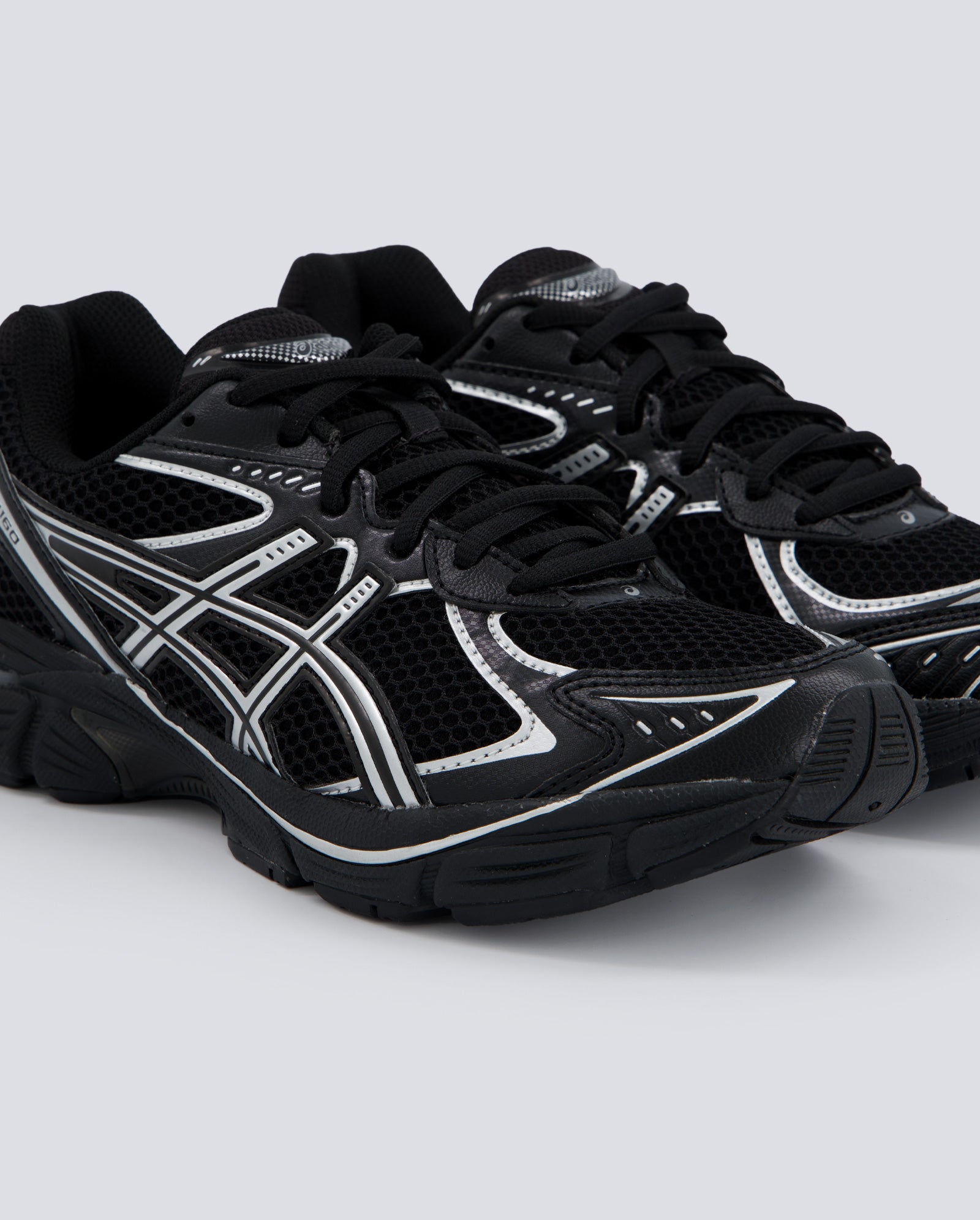 Asics Gt-2160 Negro Y Plateado Mujer 1203A275-001 zapatillas