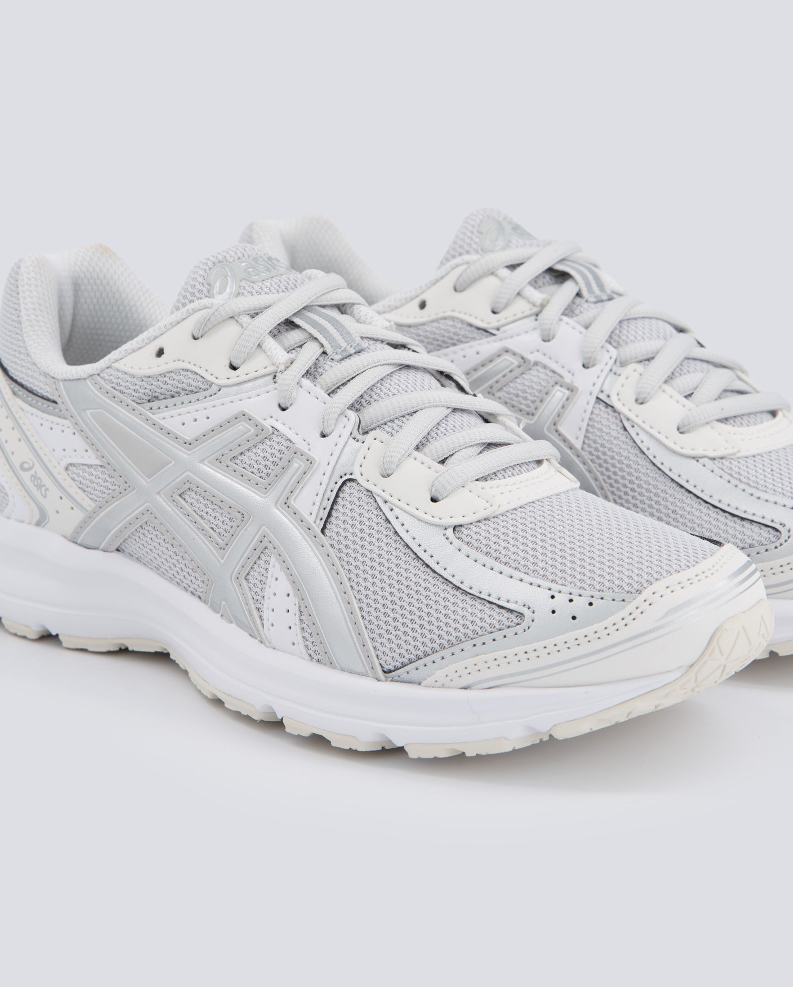 Asics Jog 100S Cloud Gris Y Plateado Mujer 1203A684-021 zapatillas