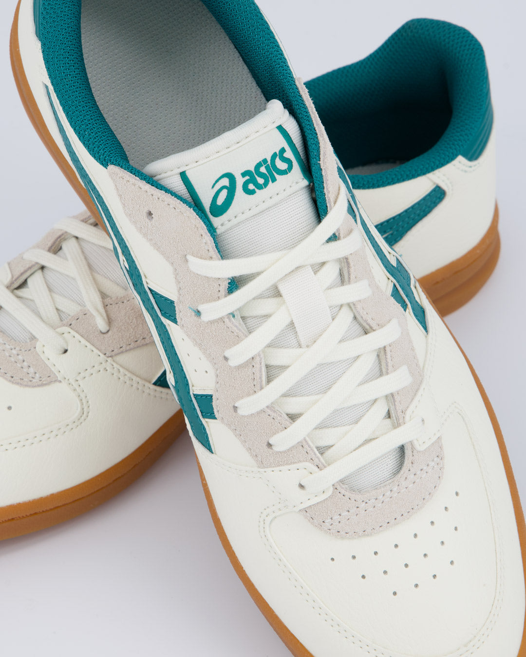 Asics Skyhand Og Crema Y Turquesa Hombre Zapatillas