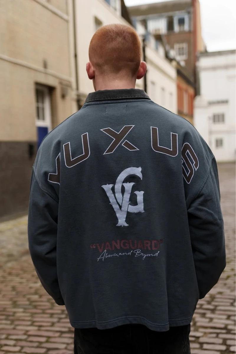 Sudadera Yuxus Wheel Vanguard Gris Unisex