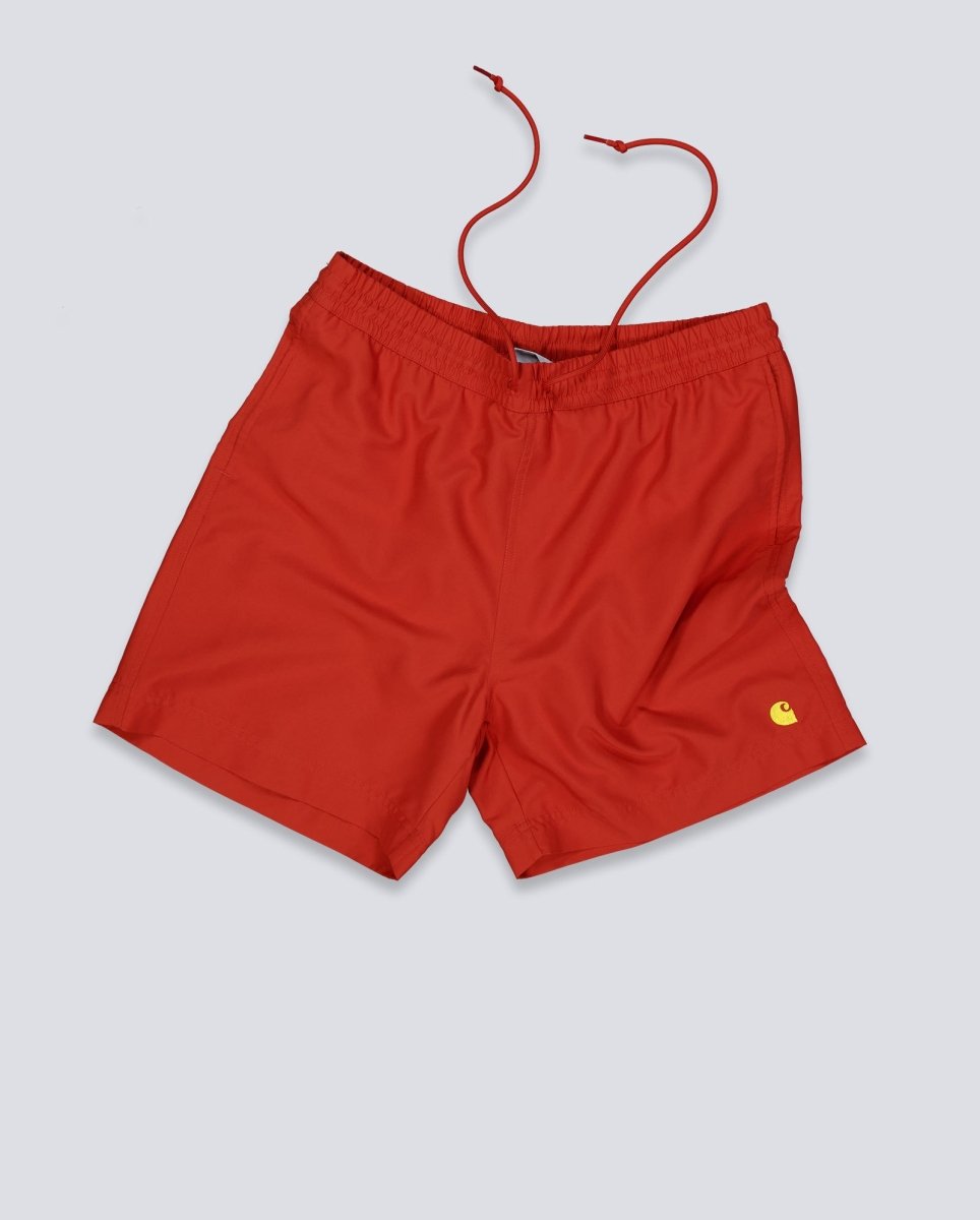 Bañador Carhartt WIP Chase Swim Trunks Rojo Hombre I035062-3NUXX
