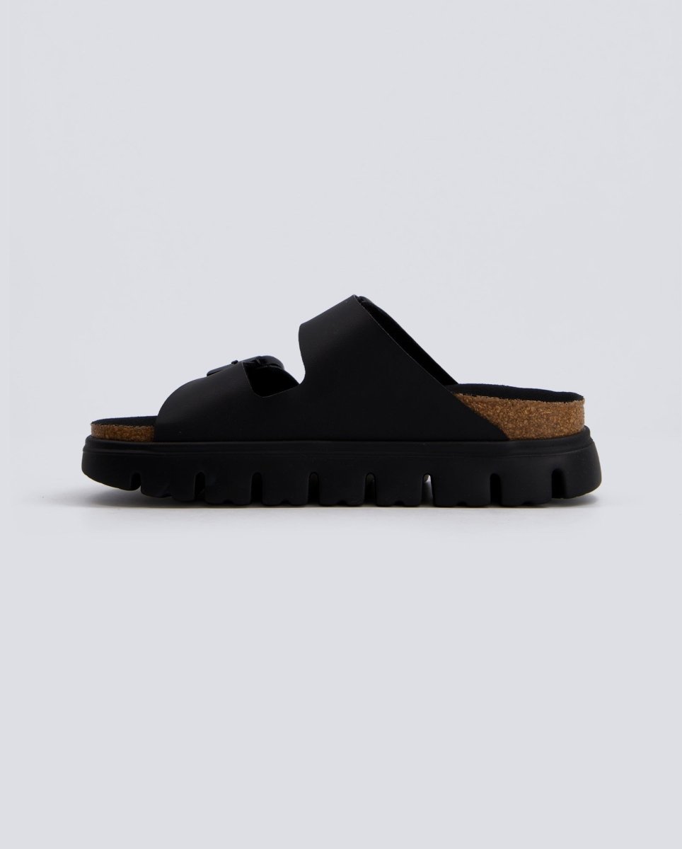 Birkenstock Arizona Chunky Suede Negro Mujer 1029077