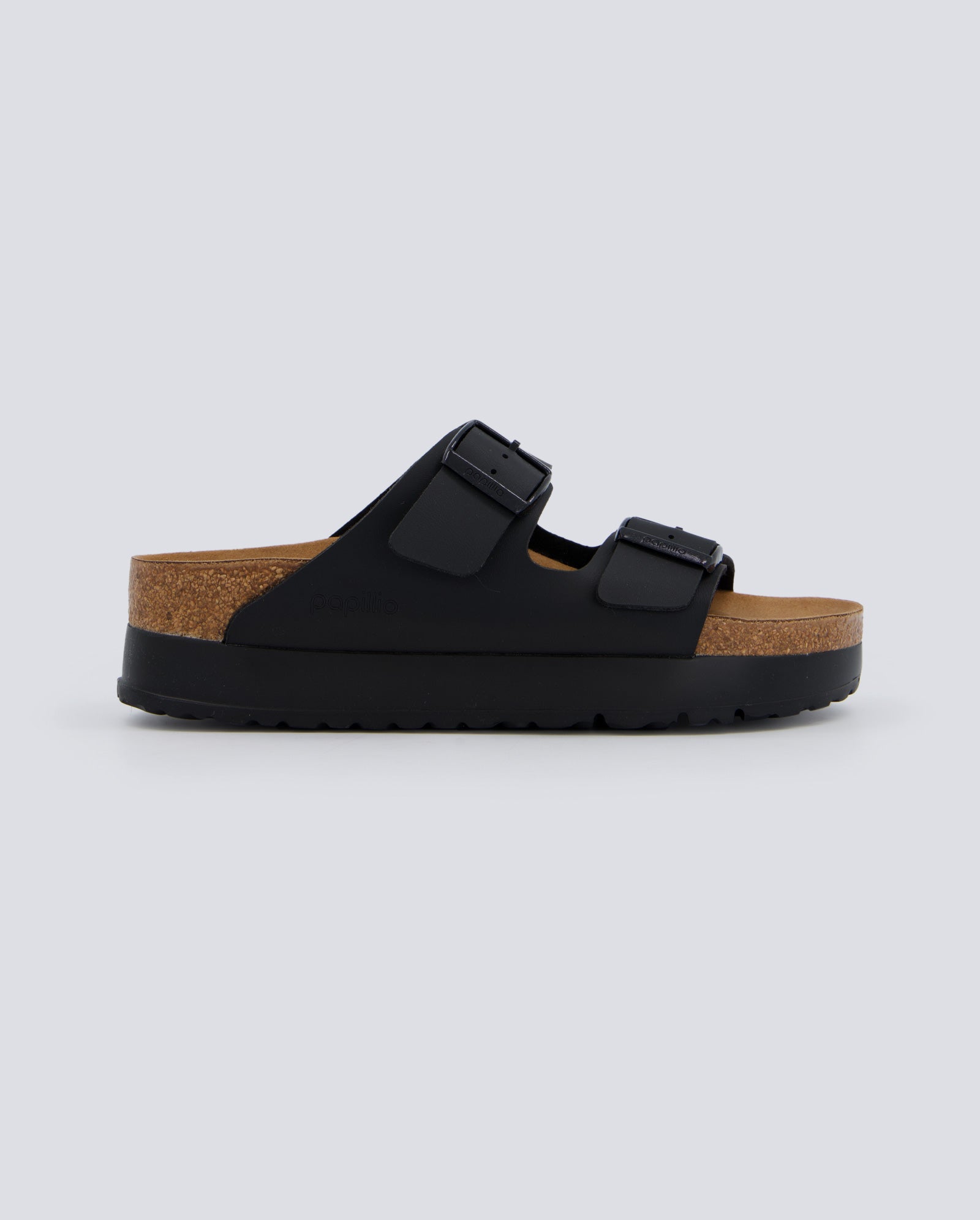 Birkenstock Arizona Plataforma Bf Negro Mujer 1027395 zapatillas