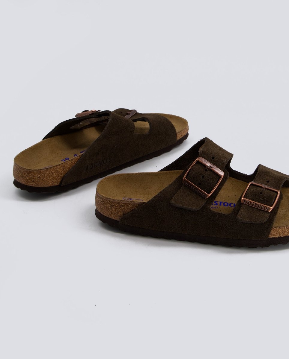 Birkenstock Arizona Sfb Leve Marrón Oscuro Mujer 951313
