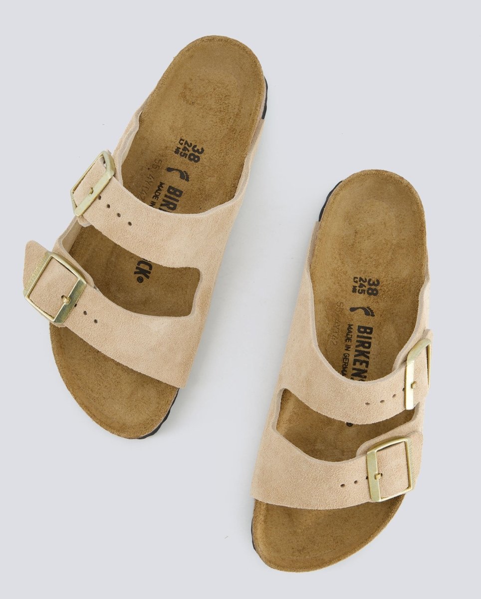 Birkenstock Arizona Suede Beige Mujer 1029260