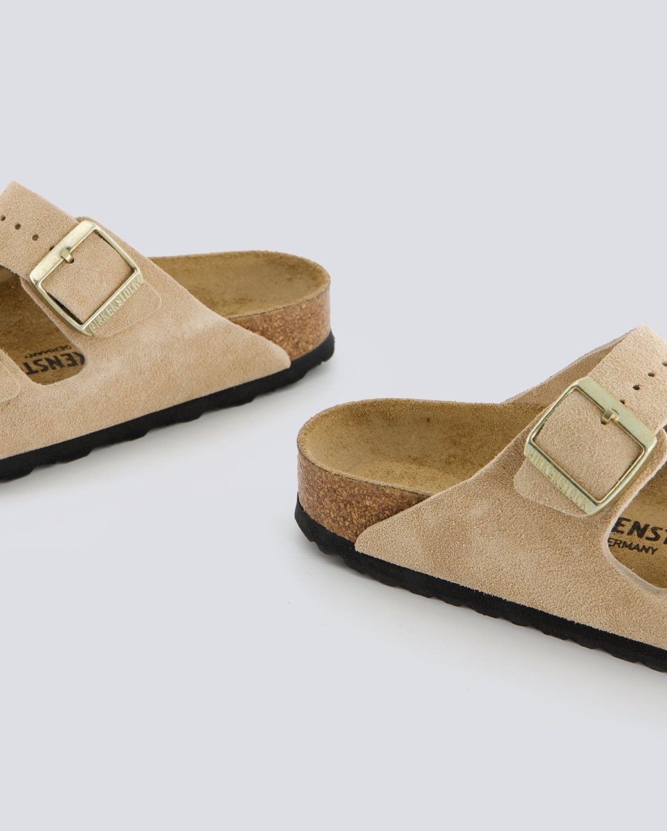 Birkenstock Arizona Suede Beige Mujer 1029260