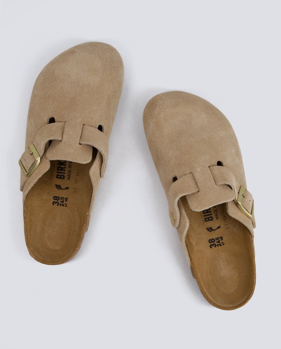 Birkenstock Boston Beige Mujer 1030883