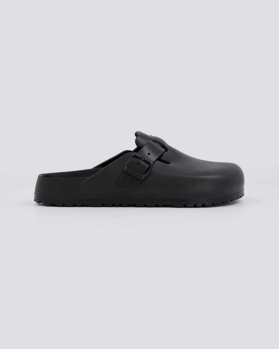 Birkenstock Boston Eva Negro Hombre 127103 zuecos