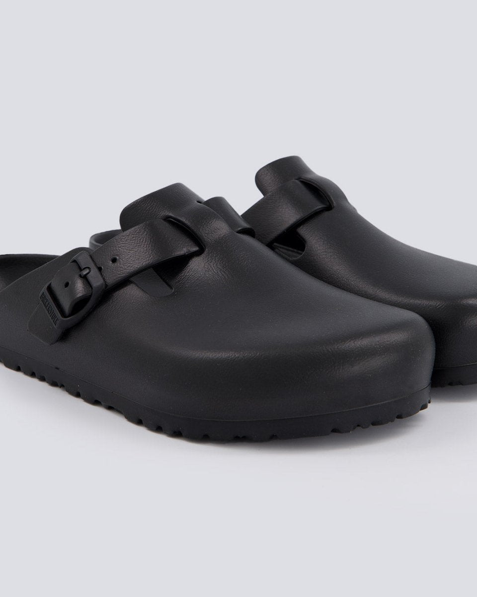 Birkenstock Boston Eva Negro Hombre 127103 zuecos