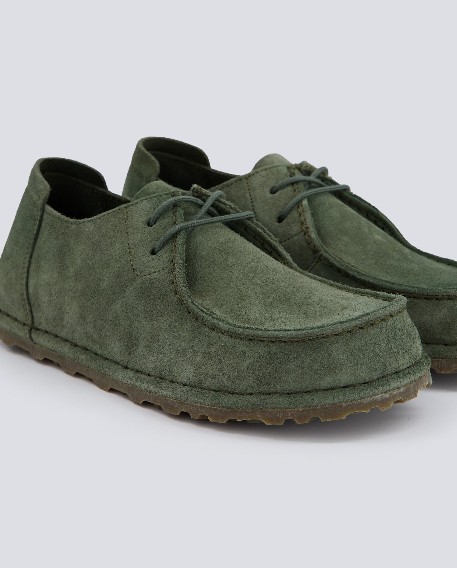 Birkenstock Utti Lace Ante Verde Mujer 1030067 zapatillas