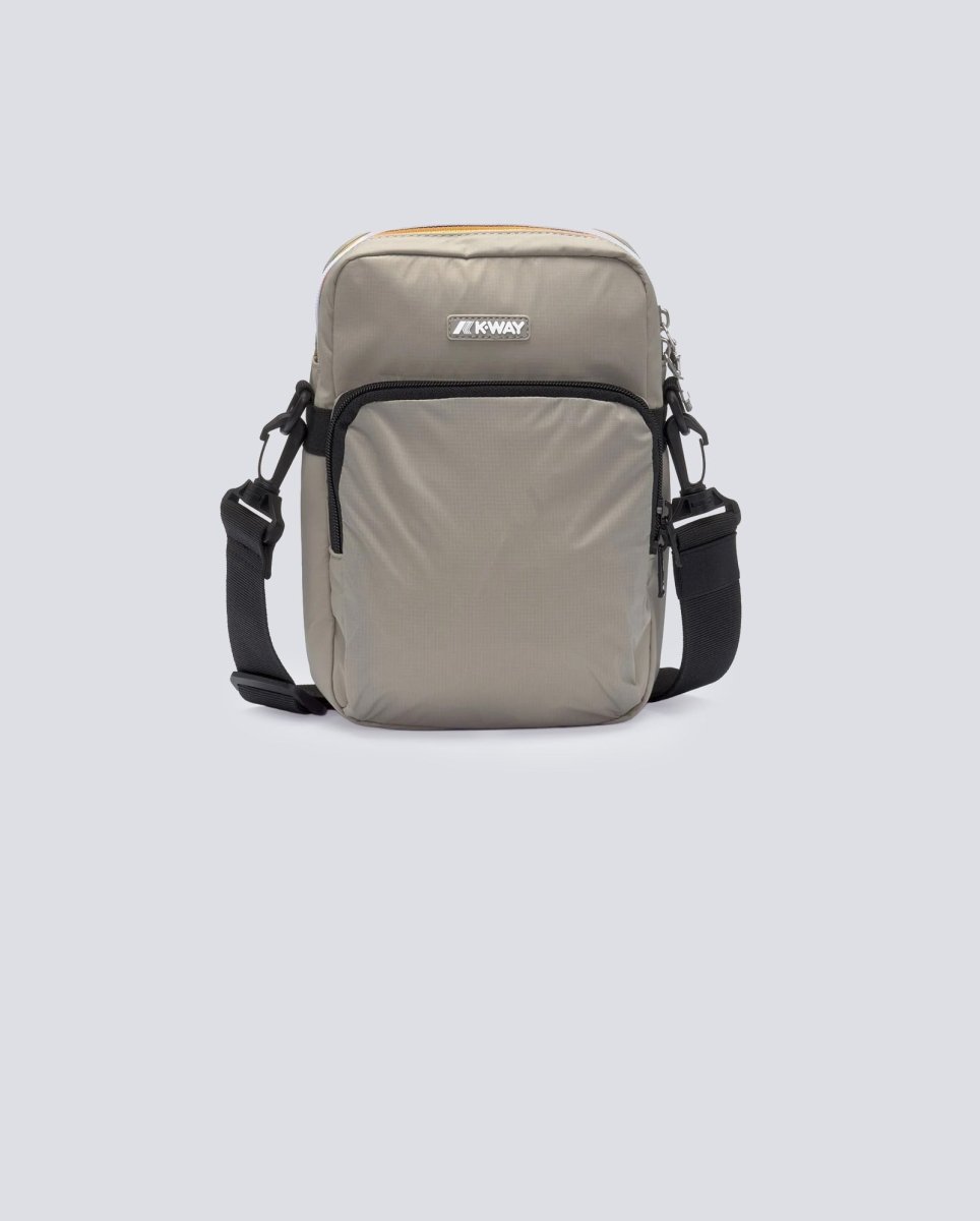 Bolso Bandolera K-Way Elroy Gris Unisex K7116VW-633