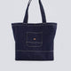 Bolso Dickies Denim Tote Bag Rinsed Azul Unisex