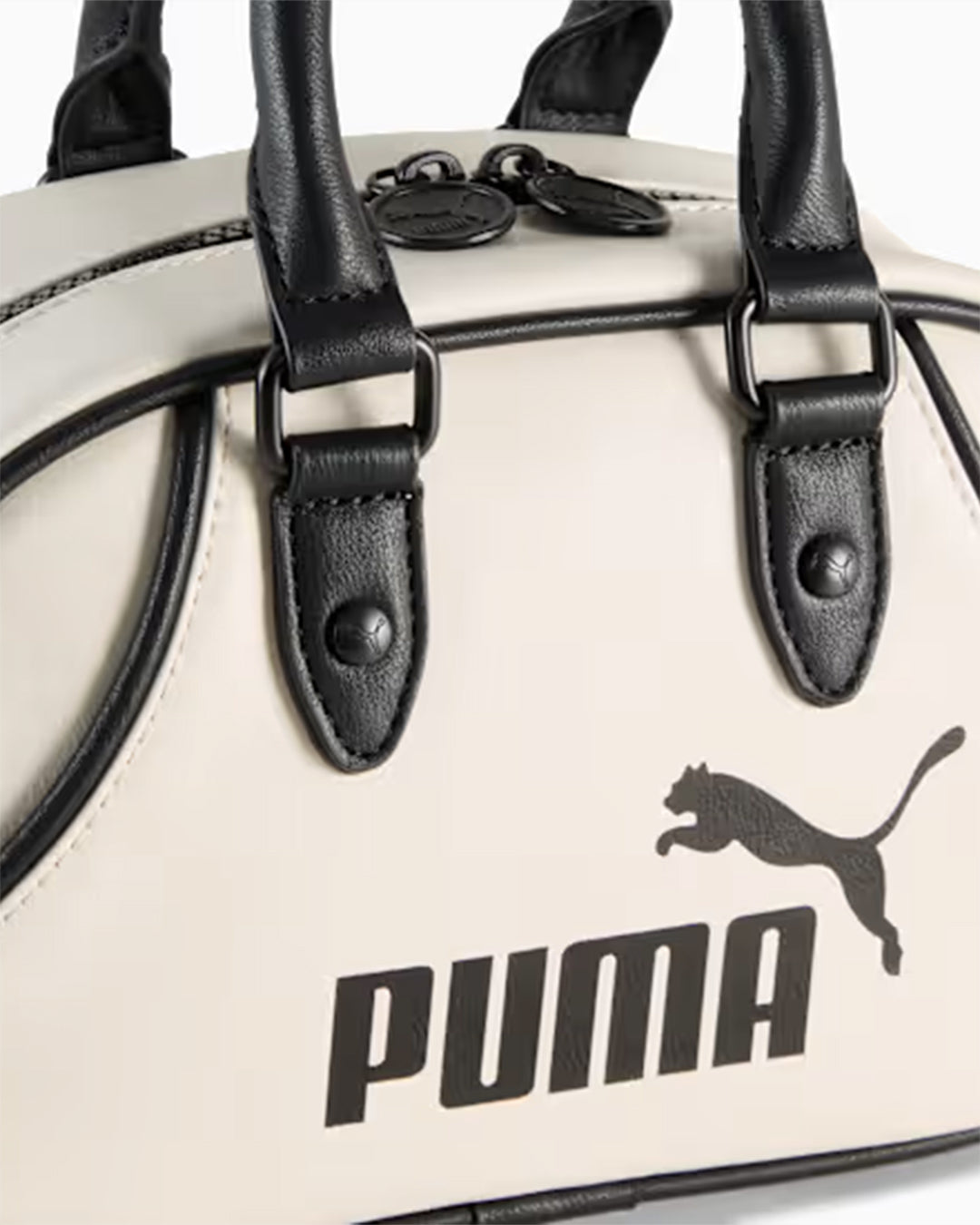 Bolso Puma Archive Mini Grip Bag Blanco Y Negro Unisex 091137-06