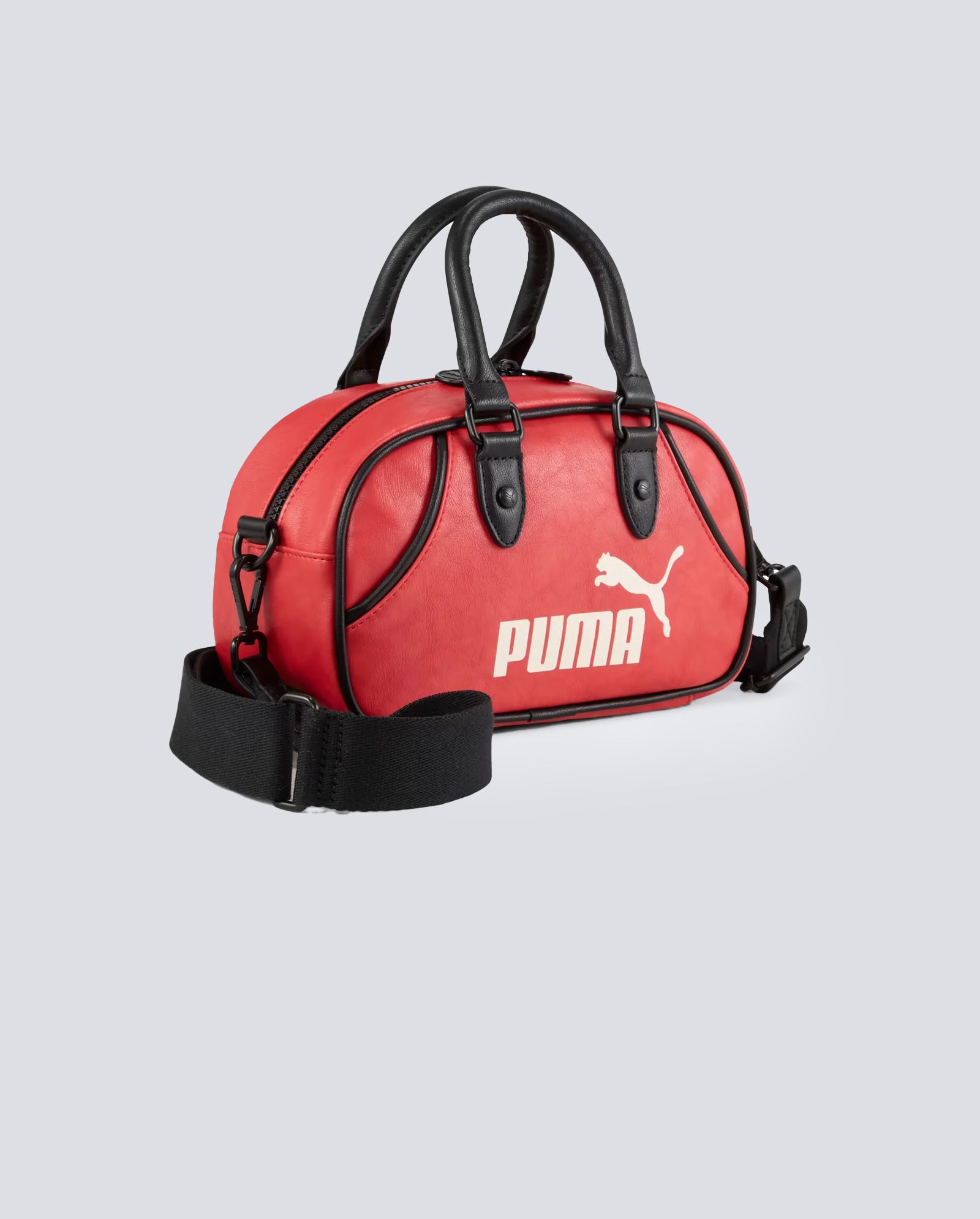 Bolso Puma Archive Mini Grip Bag Rojo Y Negro Mujer 091137-02