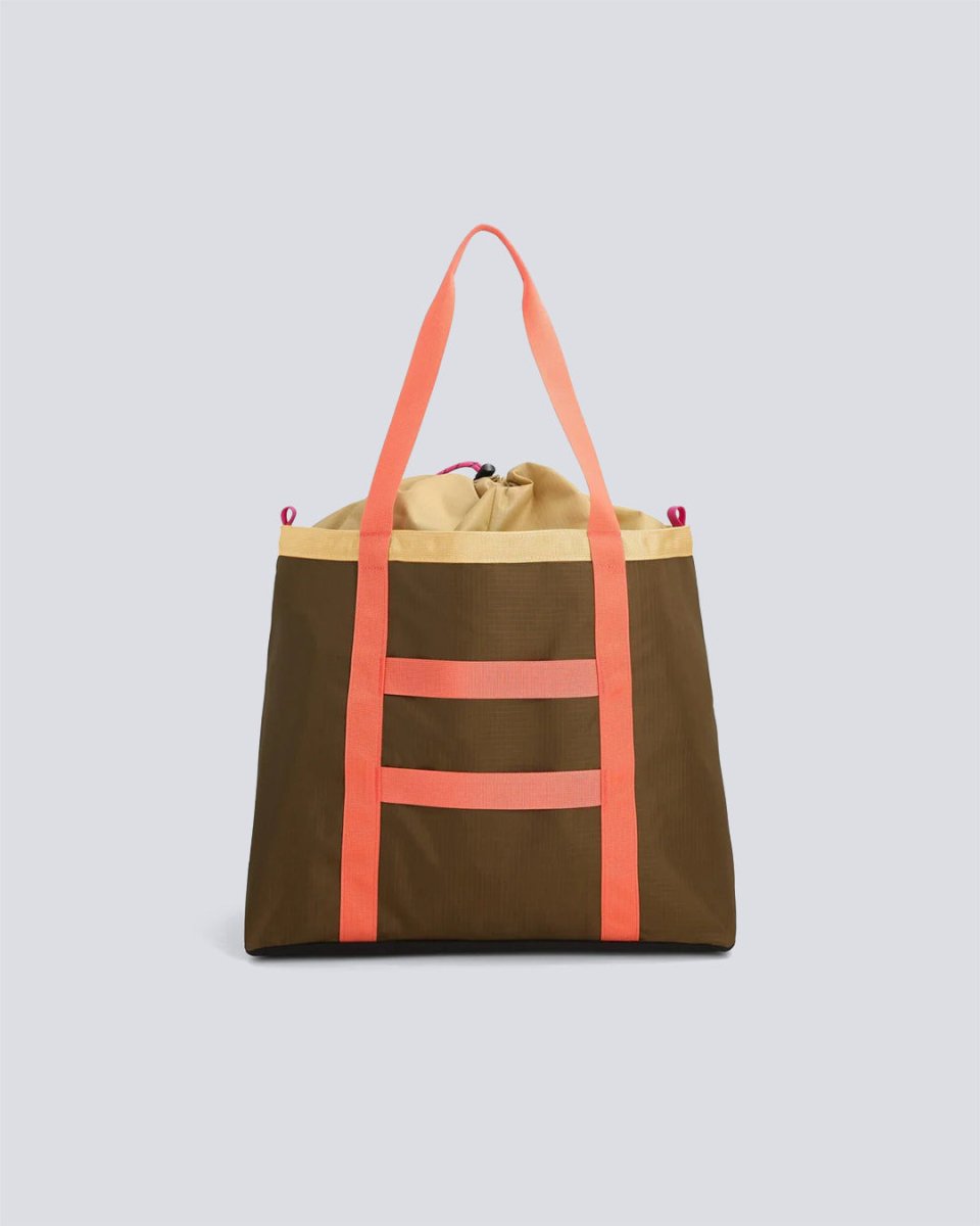Bolso Topo Designs Mountain Utility Tote Marrón Y Negro Unisex 932431-DESERT P
