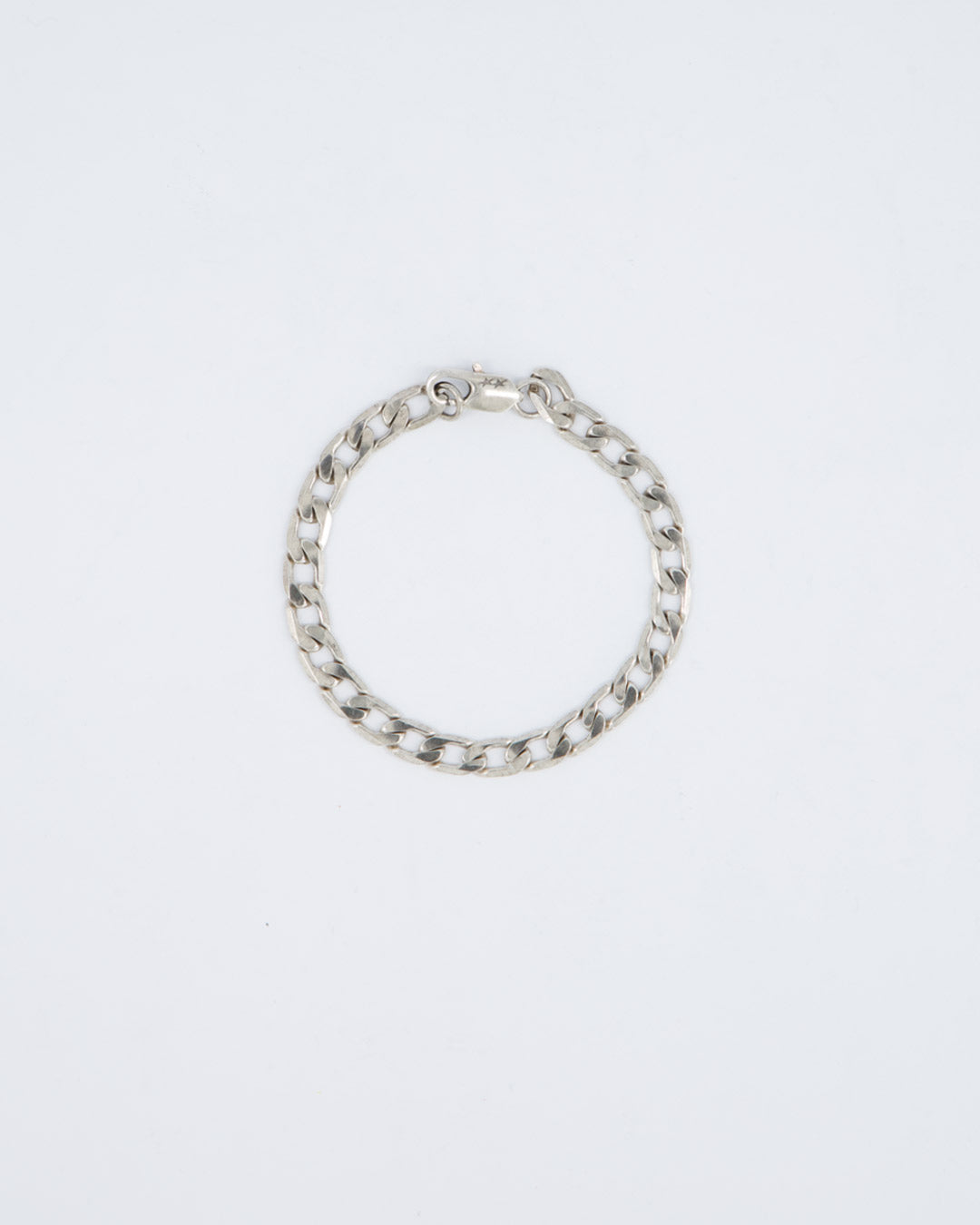 Brazalete Twojeys Cuban Plateado Unisex 100401001 joyas