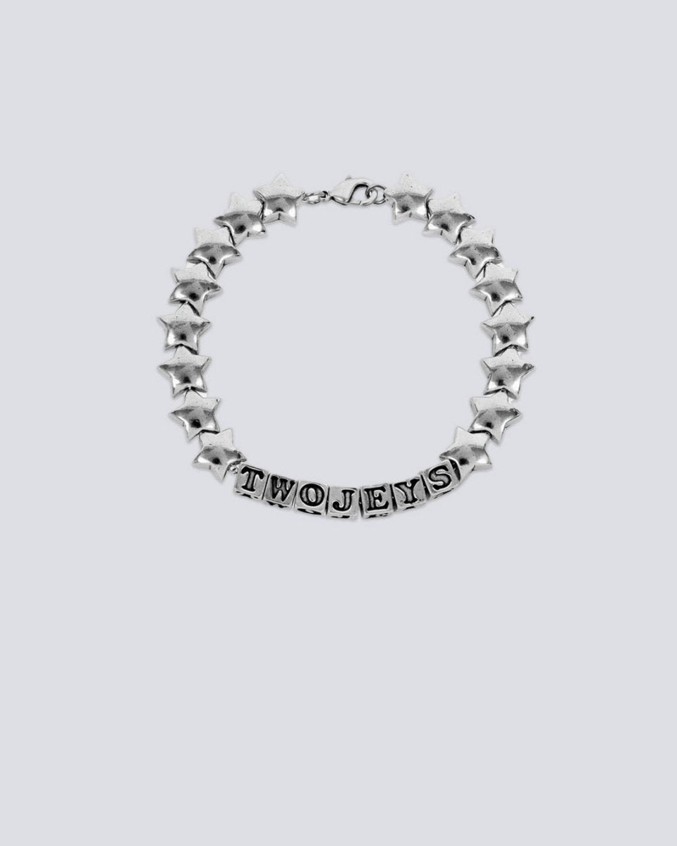 Brazalete Twojeys Stars Plateado Unisex 203501001 joyas