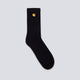 Calcetines Carhartt WIP Chase Negro Unisex