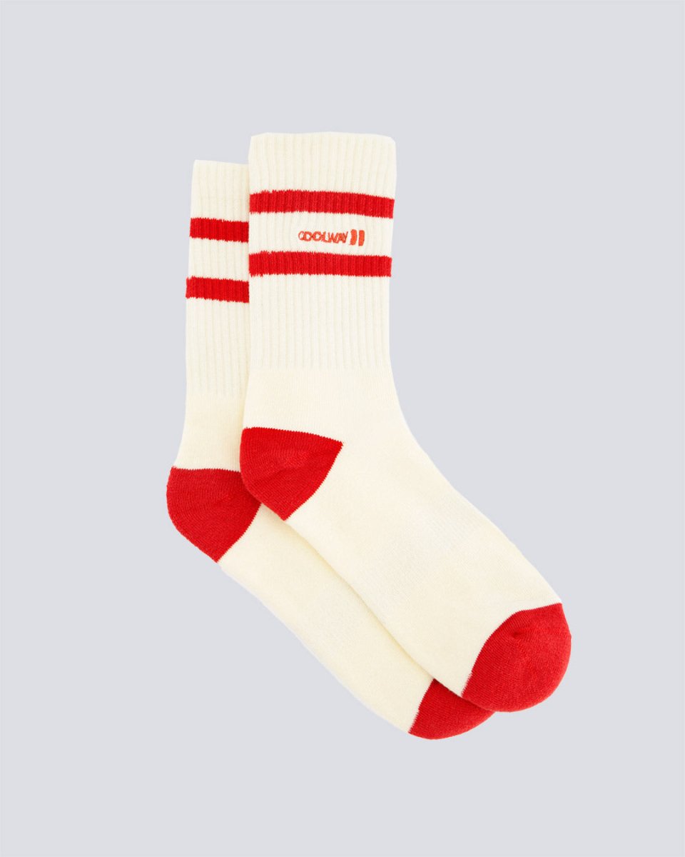 Calcetines Coolway Court Rojo Unisex