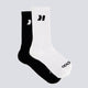 Calcetines Coolway Juggler Blanco y Negro Unisex