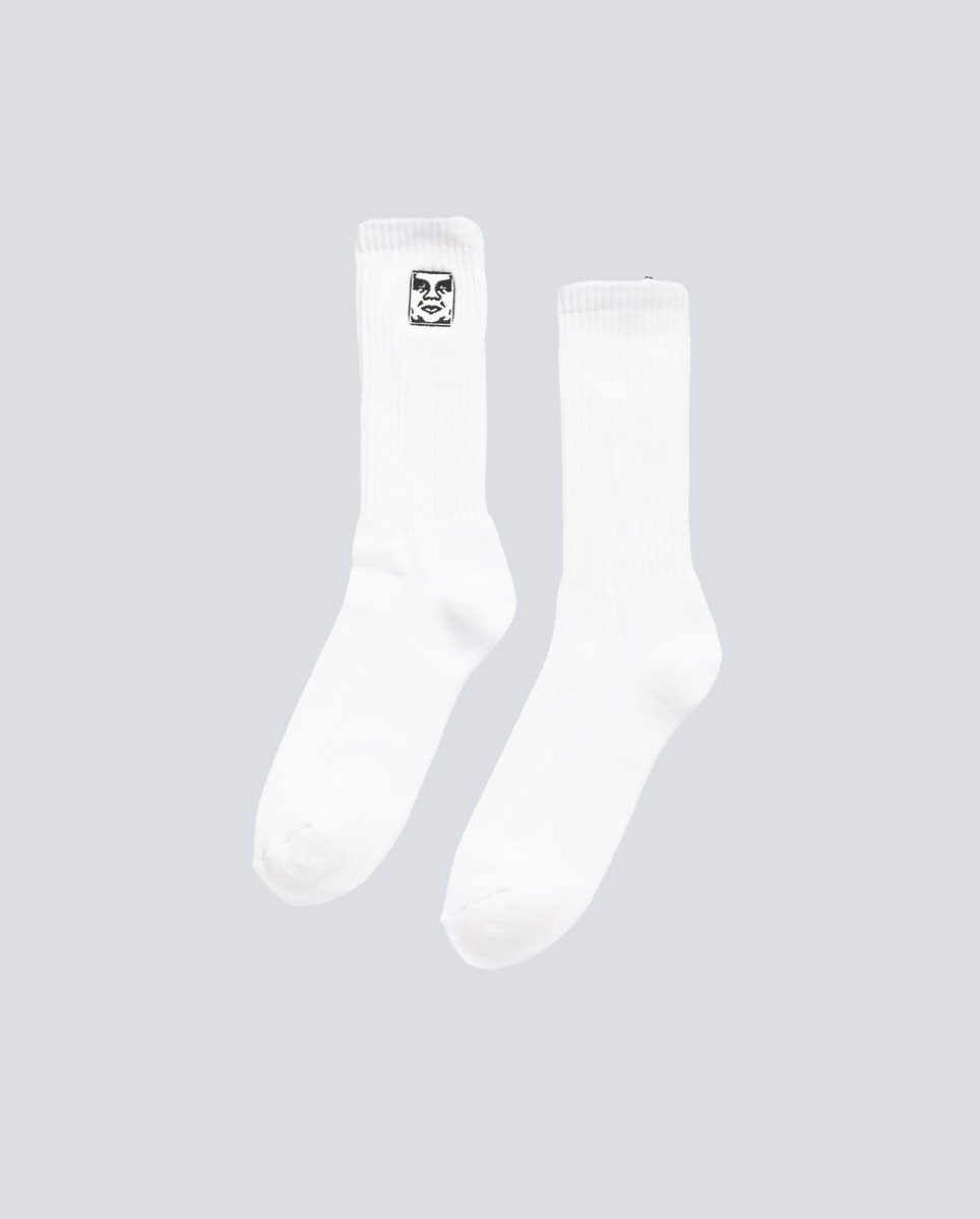 Calcetines Obey Icon Face Blanco Unisex 100260193-WHT