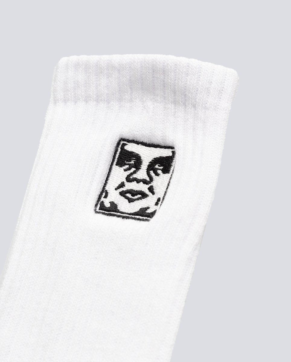 Calcetines Obey Icon Face Blanco Unisex 100260193-WHT