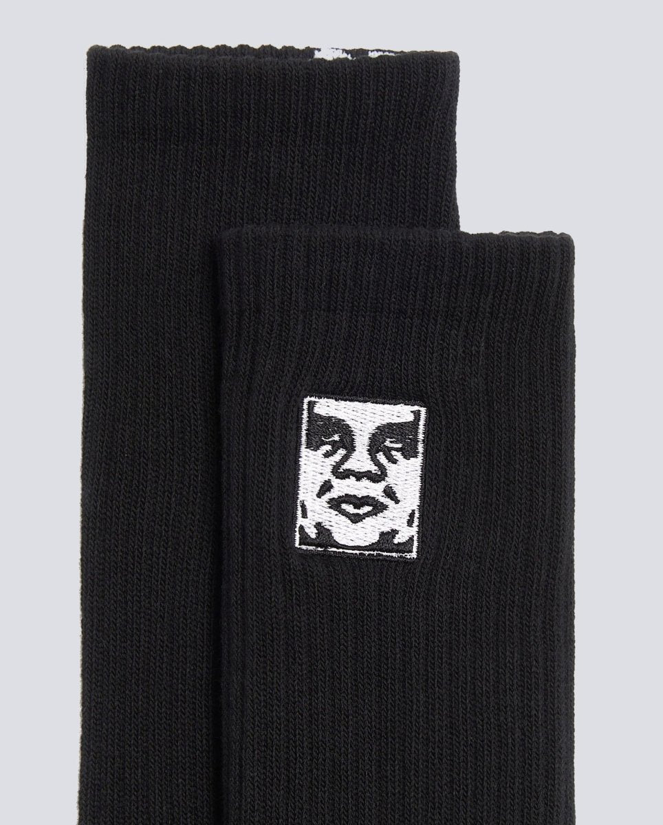 Calcetines Obey Icon Face Socks Negro Unisex 100260193-BLK