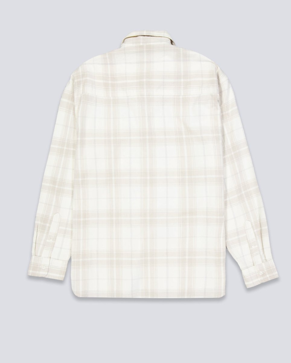 Camisa Carhartt WIP L/S Wilber de Cuadros Beige Unisex I035953-3J3XX