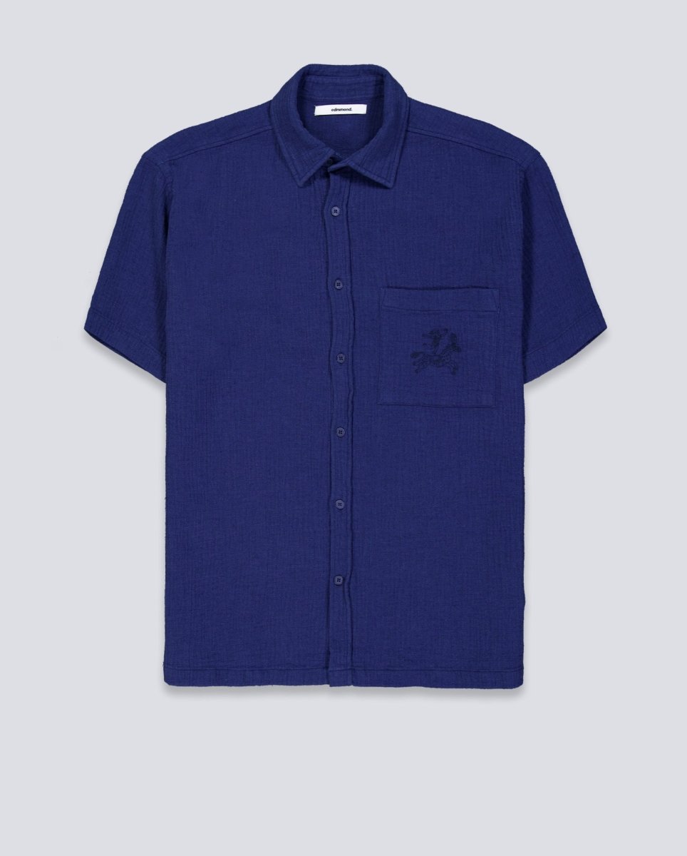 Camisa Edmmond Studios Tumbler Azul Hombre 126-10-20560