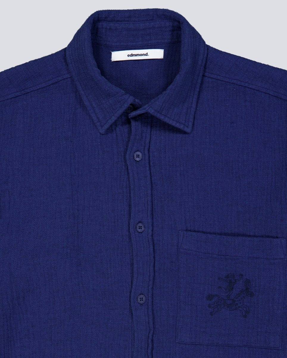 Camisa Edmmond Studios Tumbler Azul Hombre 126-10-20560