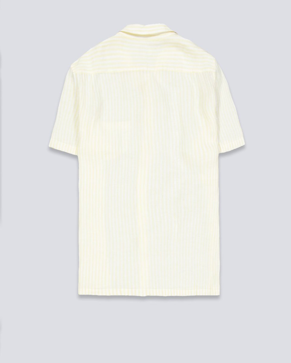 Camisa Lacoste Casual Manga Corta Azul Hombre CH8061-2AI
