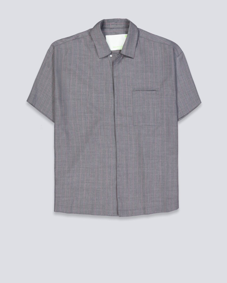 Camisa New Amsterdam Surf Association Wijk Gris Rosa Unisex 2601025001
