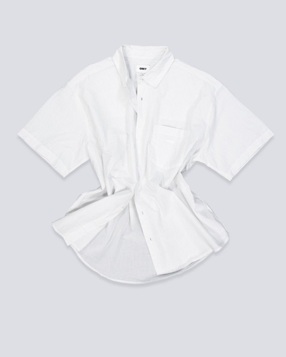 Camisa Obey Bigwig Jamie Blanco Hombre 181210456-WTM