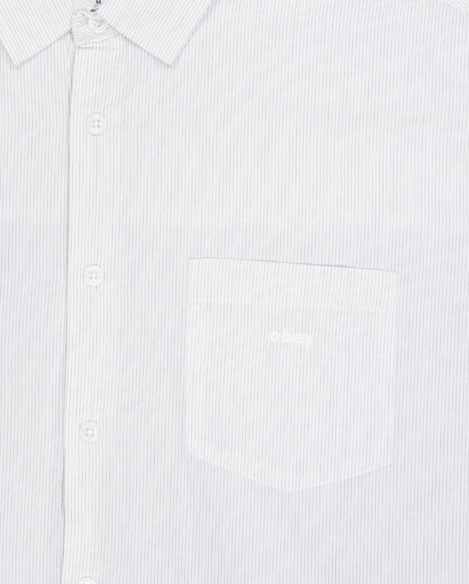 Camisa Obey Bigwig Jamie Blanco Hombre 181210456-WTM