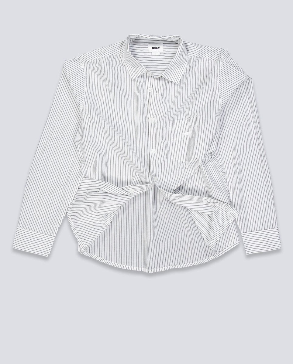 Camisa Obey Isaac Negro Multicolor Hombre 181200428-BKM
