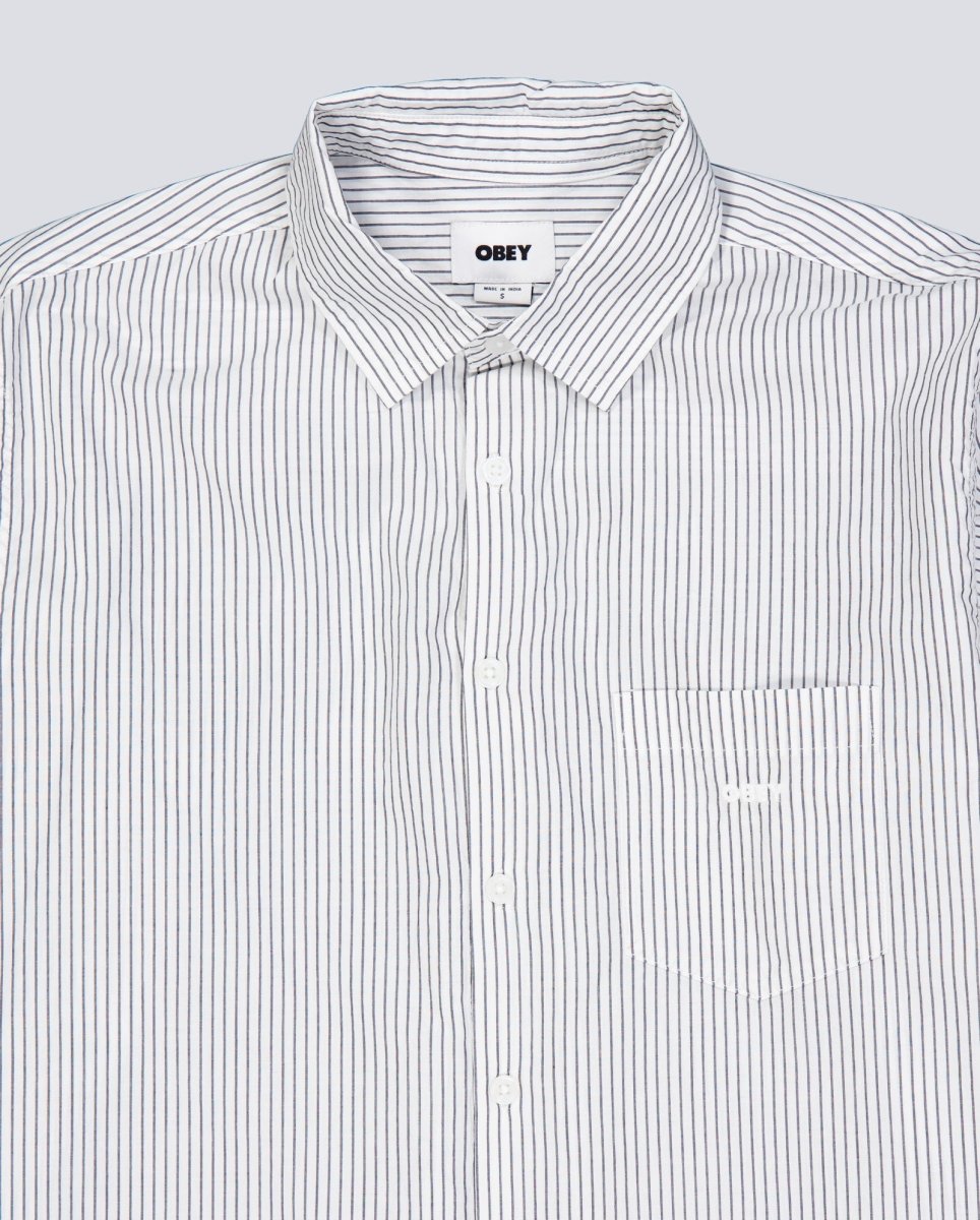 Camisa Obey Isaac Negro Multicolor Hombre 181200428-BKM