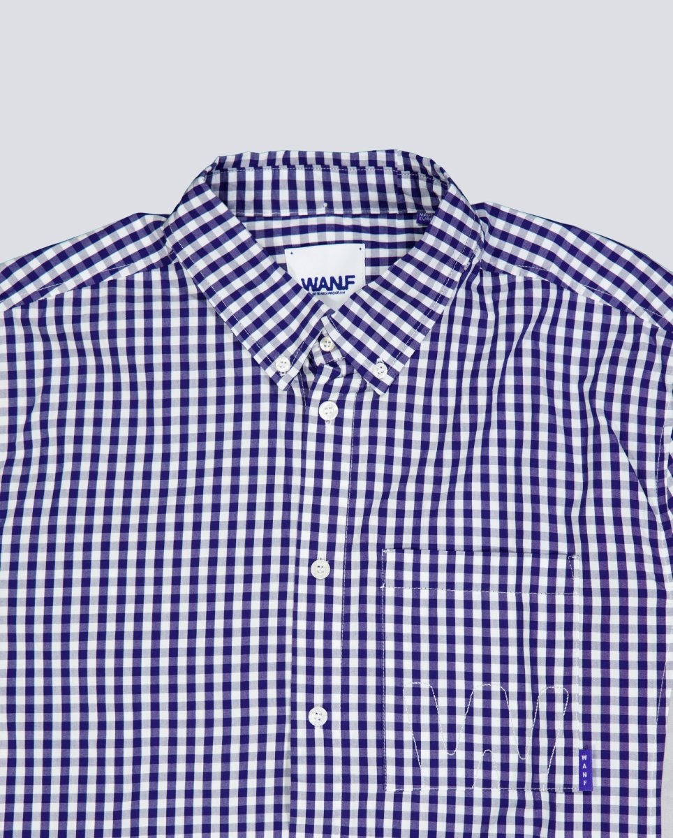 Camisa We Are Not Friends Undoukai Azul Unisex WANFSS25-17