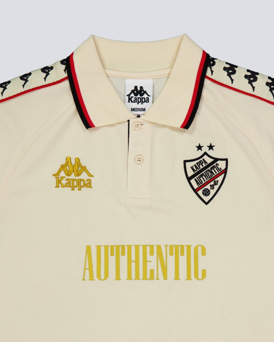 Camiseta  Kappa 222 Banda Stafen Beige Unisex 38254UW-CD1