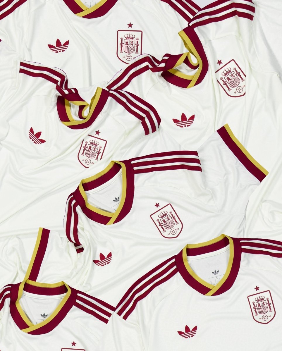 Camiseta Adidas Segunda Equipo España Blanca Unisex JN4397