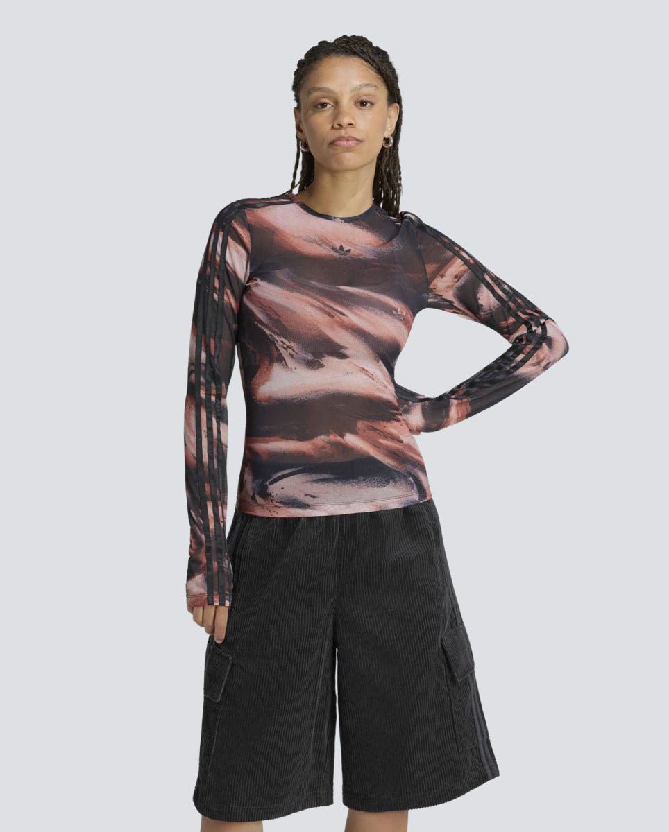 Camiseta Adidas Tul Rosa Mujer LE8316