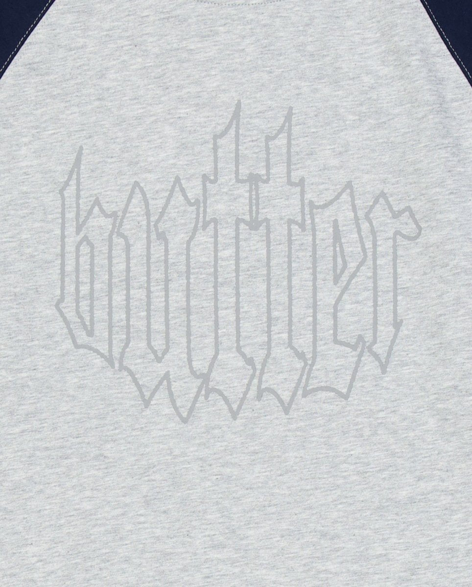Camiseta Butter Goods Harvest Raglan Gris Unisex BGQ1261402