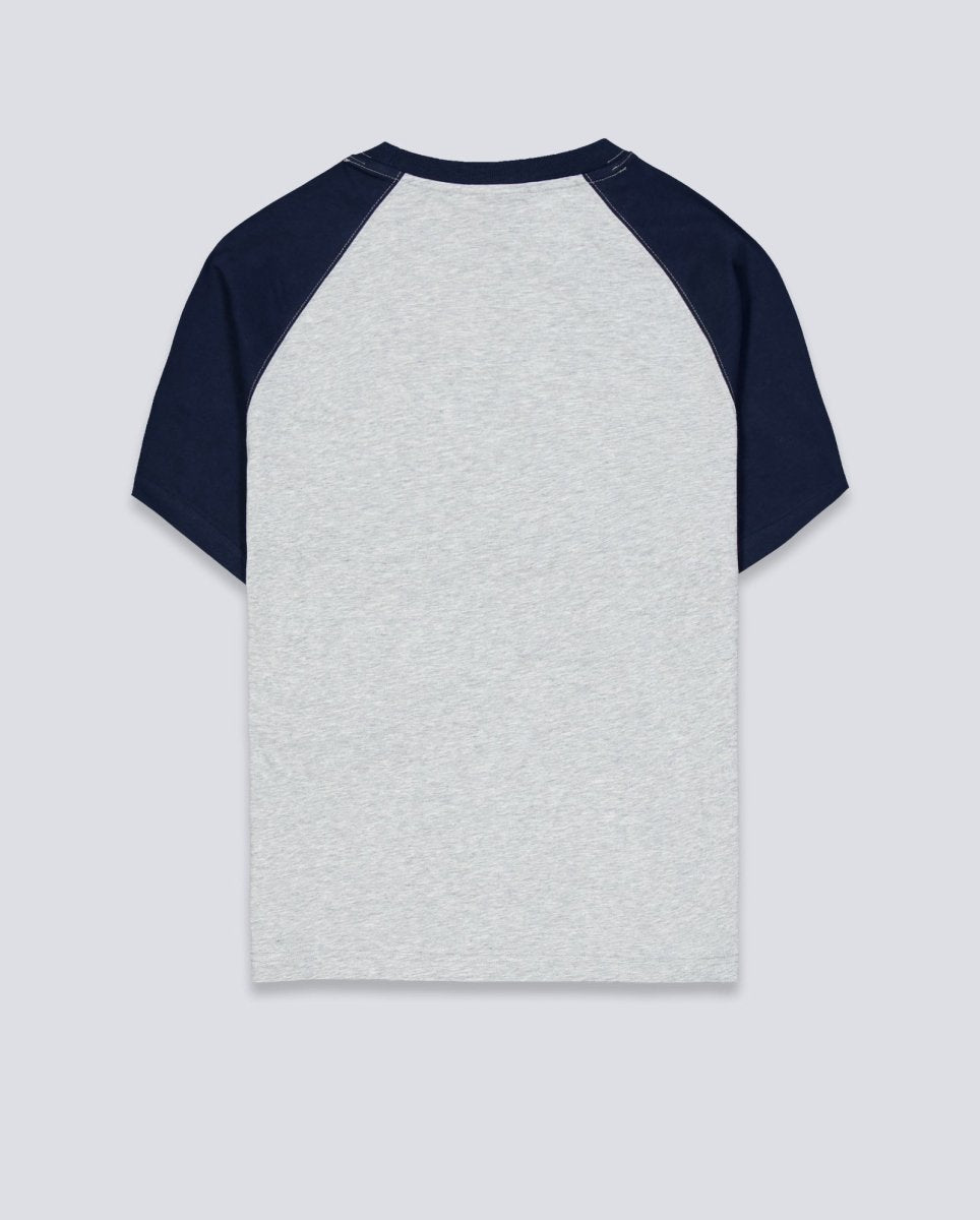 Camiseta Butter Goods Harvest Raglan Gris Unisex BGQ1261402