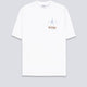 Camiseta Butter Goods Nocturnal Blanco Unisex
