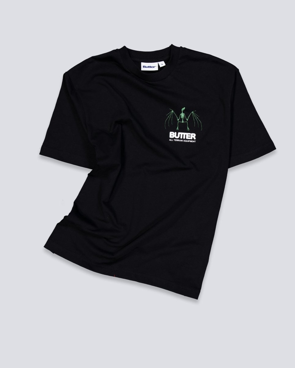 Camiseta Butter Goods Nocturnal Negra Unisex BGQ1260903