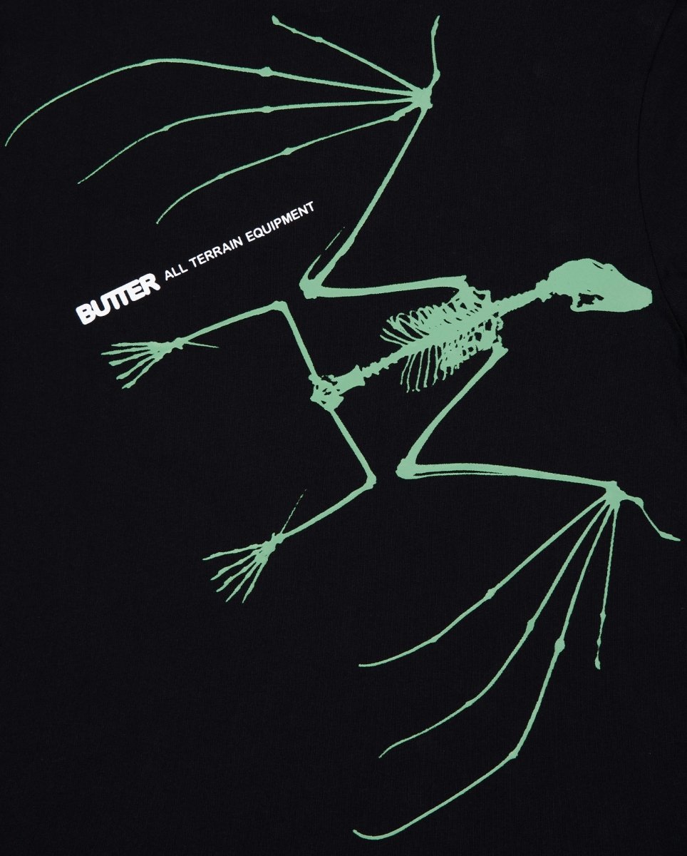 Camiseta Butter Goods Nocturnal Negra Unisex BGQ1260903